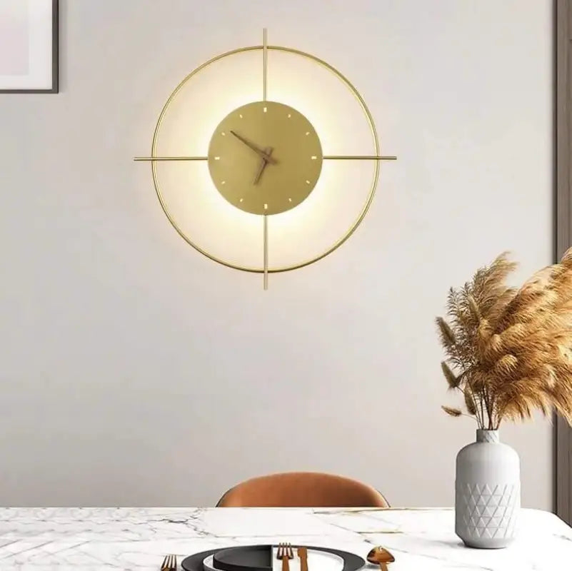applique murale horloge, luminaire horloge murale, applique murale design, horloge murale lumineuse, applique LED avec horloge, éclairage mural moderne, applique multifonction salon, horloge murale originale, lampe murale avec heure, applique décorative murale, luminaire 2 en 1, applique murale entrée, horloge murale design LED, applique murale pratique, déco murale lumineuse