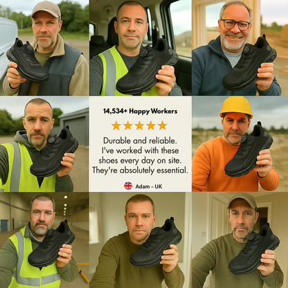 AirStride™ 2.0 Safety Shoes – Complete Protection for Warehouse Workers
