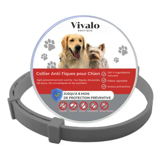 Collier Anti-Tiques pour Chien