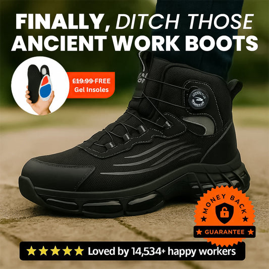 AirStride™ 2.0 Safety Shoes – Finally, Ditch Those Ancient Work Boots