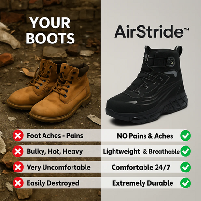 AirStride™ 2.0 Safety Shoes – Complete Protection for Warehouse Workers